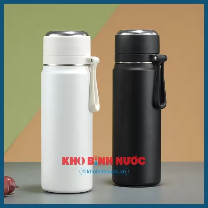 Bình nước giữ nhiệt in logo